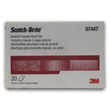 Scotch-Brite Hand Pads - Pk. 20