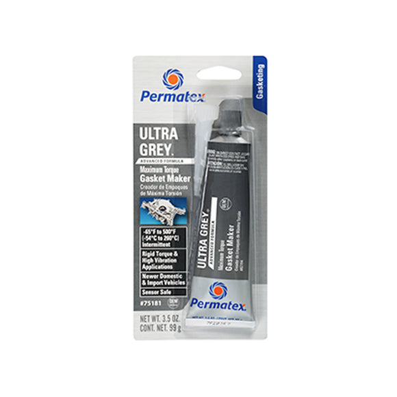 Permatex® Ultra Grey® High-Torque RTV Silicone Gasket Maker