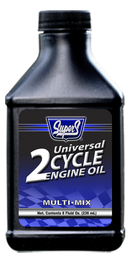 Super S Universal Blue 2-Cycle Engine Oil - 8oz