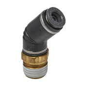 AB4340 | 45° Swivel Male Elbow 3/8