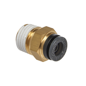 ABM230 | Straight Male Connector 1/4