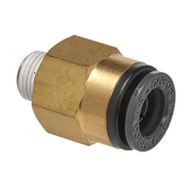 ABM320 | Straight Male Connector 3/8