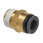 ABM340 | Straight Male Connector 3/8