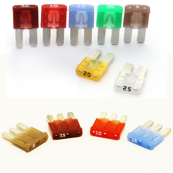 LIttelfuse® MICRO 2 & 3 Blade Fuses - Pk. 5