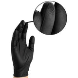 Gloveworks Black Nitrile Disposable Gloves - Pk. 100